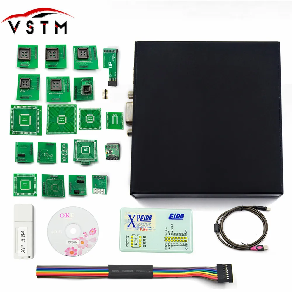 Программатор ЭБУ XPROG M последней версии V5.84 2018 Box X-PROG 5 84 с USB-ключом обновленная