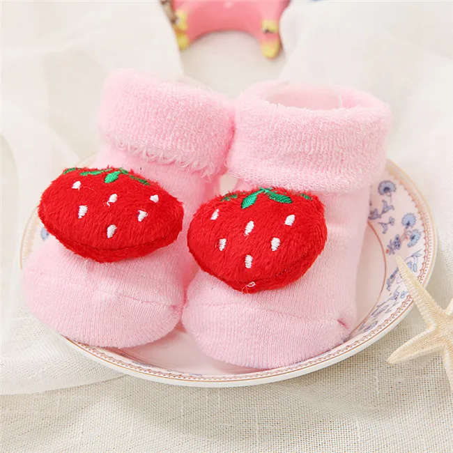 Baby Socks Strawberry