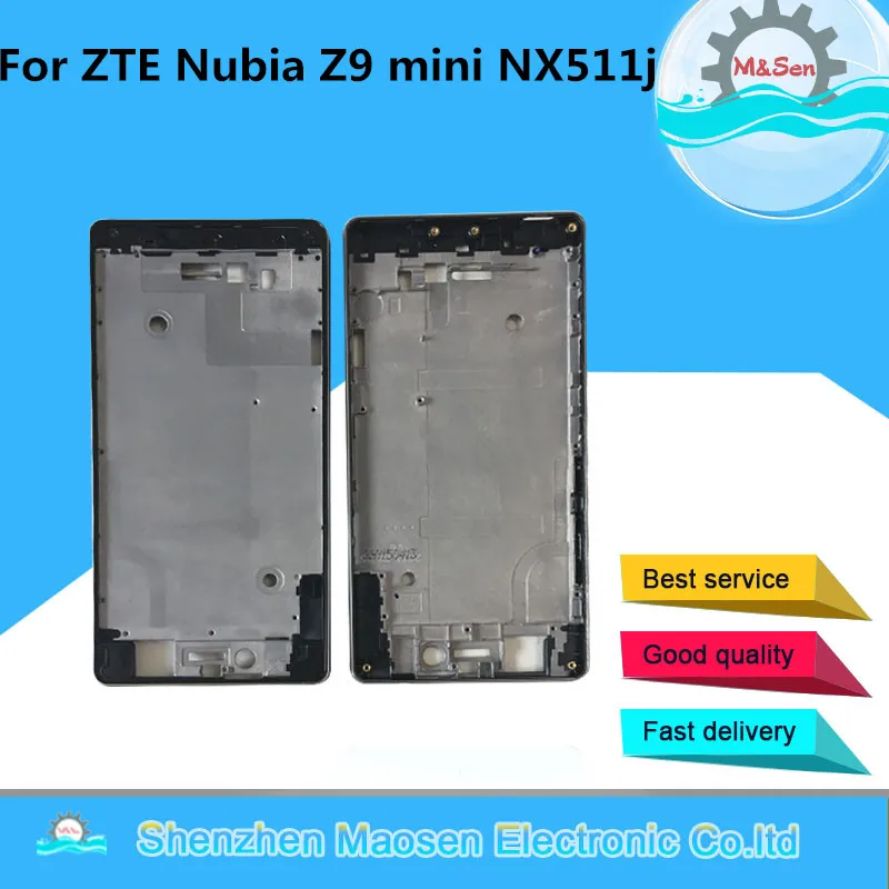 

M&Sen For 5.0" ZTE Nubia Z9 Mini NX511J Front Bezel / Middle Frame Housing For ZTE Nubia Z9 Mini Middle Frame Replacement Parts