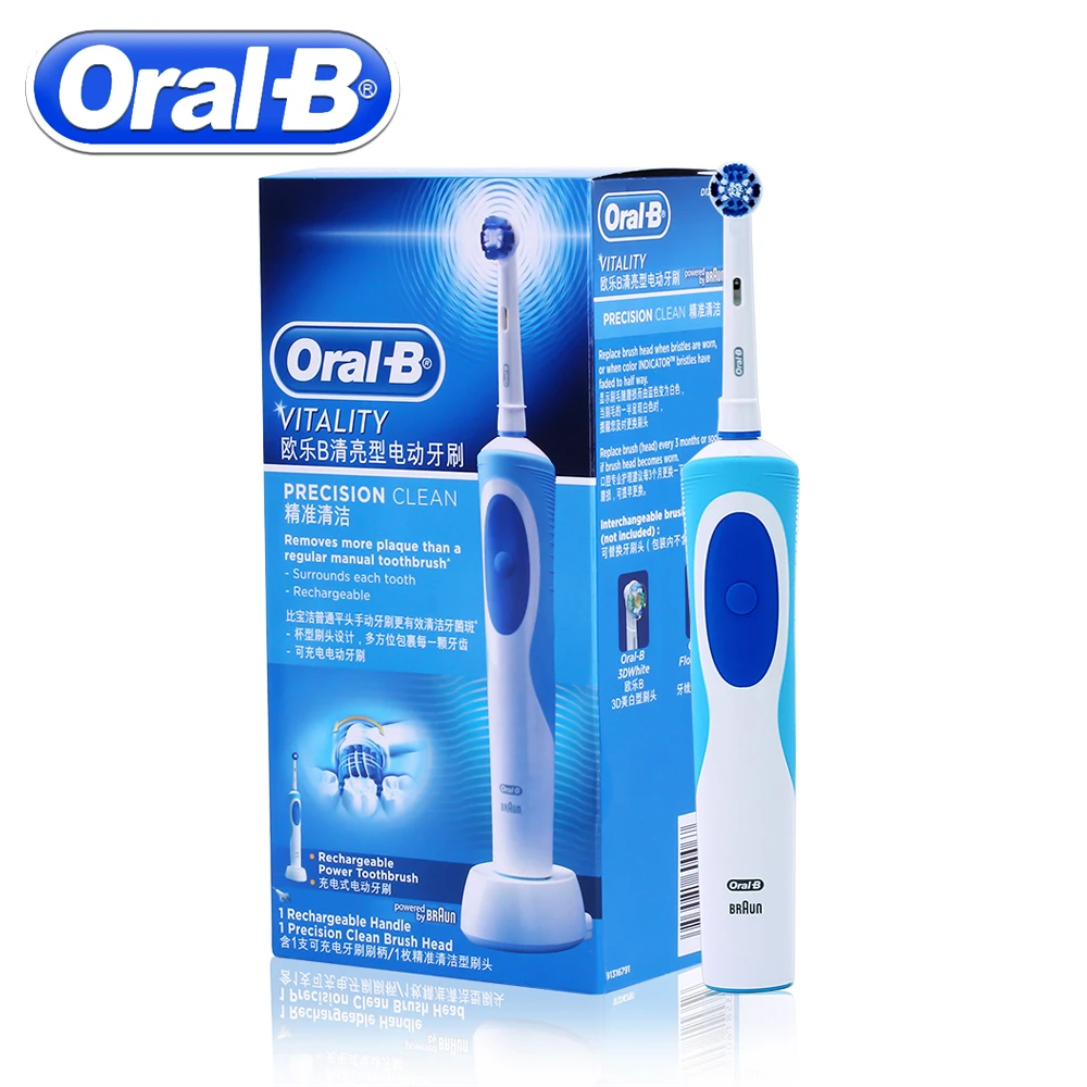 Alexander Graham Bell Stimulans Betasten Oral B Sonic Electric Toothbrush Rotating Vitality D12013 Rechargeable  Teeth Brush Oral Hygiene Tooth Brush 1 Teeth Brush Heads|Electric  Toothbrushes| - AliExpress