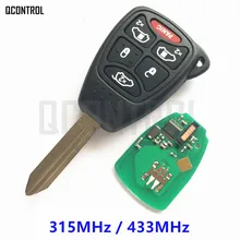 QCONTROL Car Remote Flip Key for JEEP Auto Commander Wrangler Patriot Compass Grand Cherokee Liberty Door Lock Controller