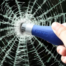 Автомобильный молоток безопасности Мини Автомобильный многофункциональный брелок для ключей аварийный оконный выключатель ленточный резак спасательный Молот одна секунда сломанное окно