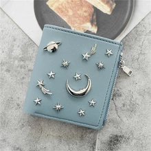 Западный благоприятный кошелек для женщин новейший розовый зеленый серый черный синий женский кошелек на молнии модный женский кошелек с блестками держатель для карт