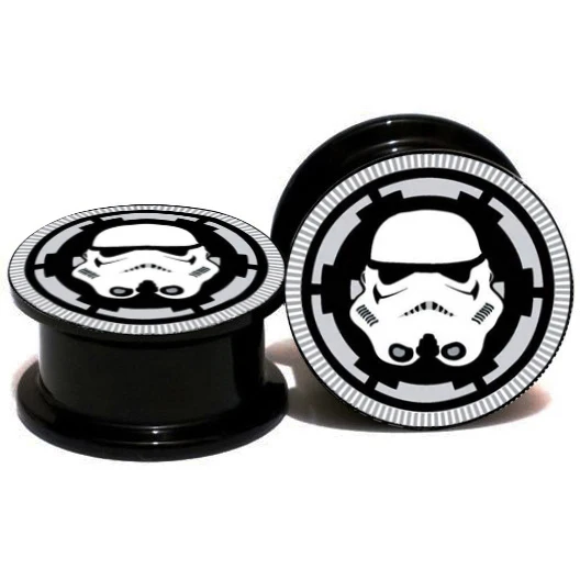 Buy Faux Ear Gauge Plug 2pcs/lot Acrylic Ear Gauge