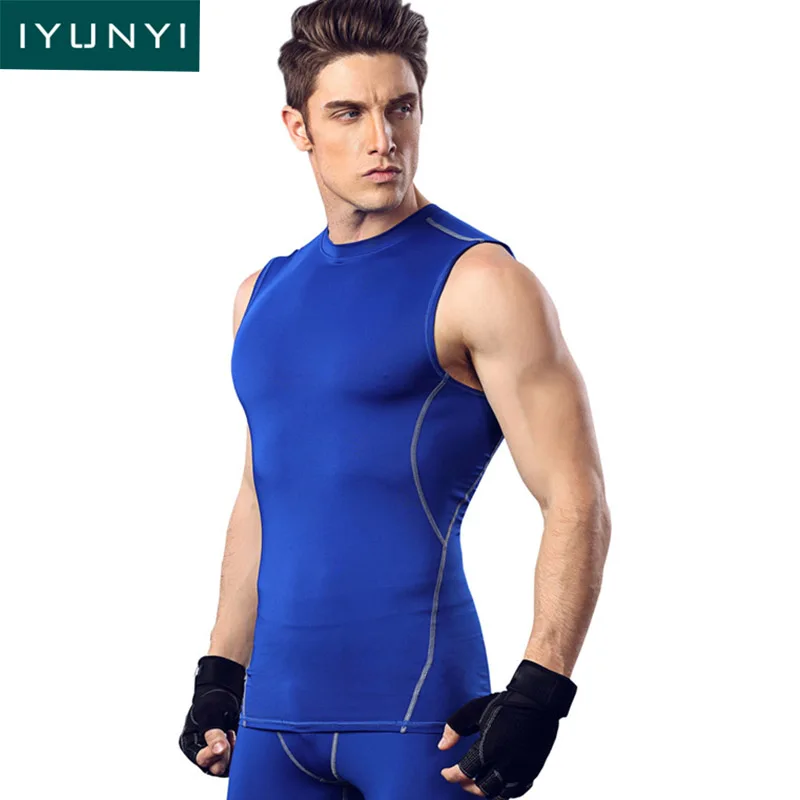 

IYUNYI Men Waist Slimming Vest Body Shapers Corset Belly Slimming Underwear Vest Compression Fitness Shapewear Fat Burning Tops