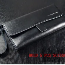 Высокое качество Ножницы продаж Профессиональный Ножницы чехол/кожаный мешок(hold 5 шт. Ножницы