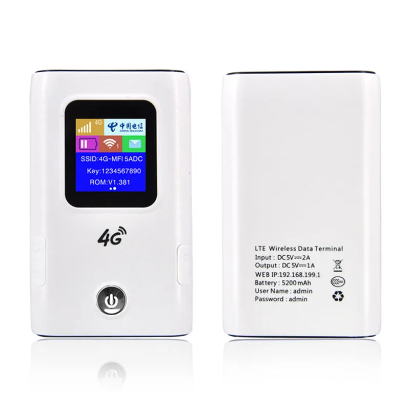 

4G Wifi Router Car Mobile Hotspot Wireless Broadband Pocket Mifi Unlock Lte Modem Wireless Wifi Extender Repeater Mini Router