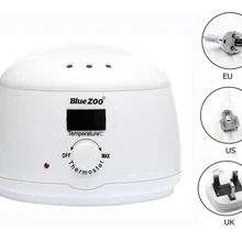 BlueZOO новое обновление 500CC мгновенное плавление горячего воска визуальная температура электронный экран эпиляция воск нагреватель восковой машины комплект