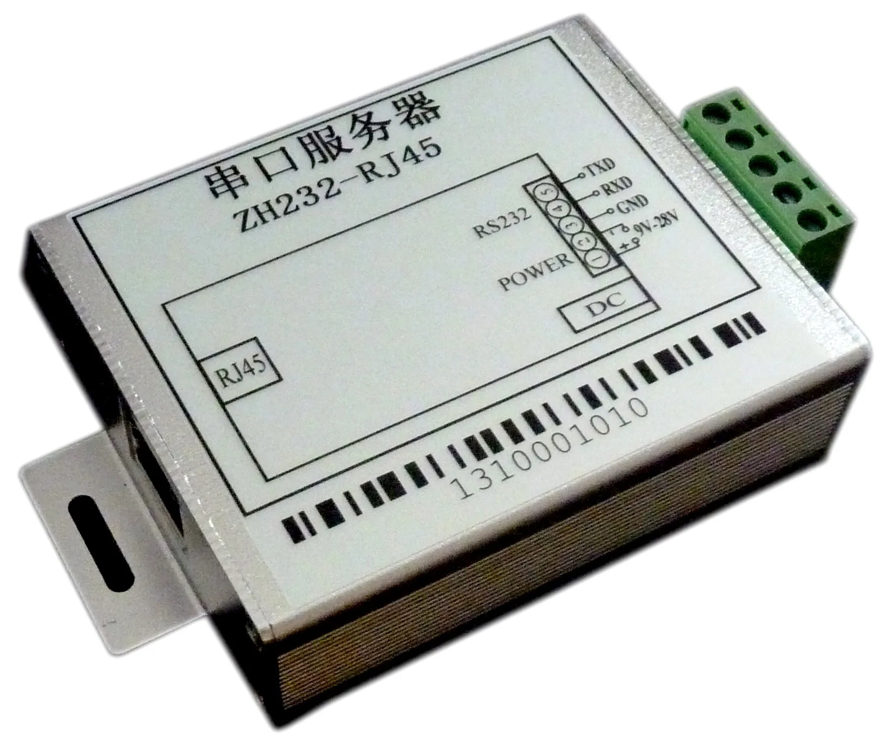 Serial Port Server Virtual Serial Port โมดูล ZH232 RJ45 RS232