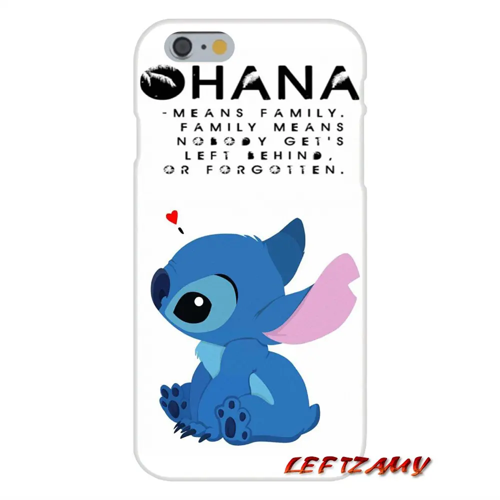 Аксессуары чехлы для телефонов арт Ohana значит семья Лило Стич цитата Samsung Galaxy A3 A5 A7