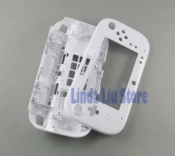 

Housing shell Case cover For WiiU wii u Gamepad Body Protector Cover Shell Accessories without battery cover