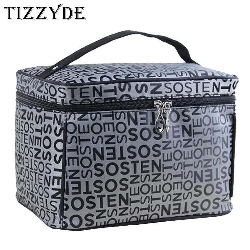

Woman Extra Large Capacity Cosmetic Bags Big Travel Toiletry Bag Letter Pattern Necessary Organ Makeup Bag Storage ZL100-C