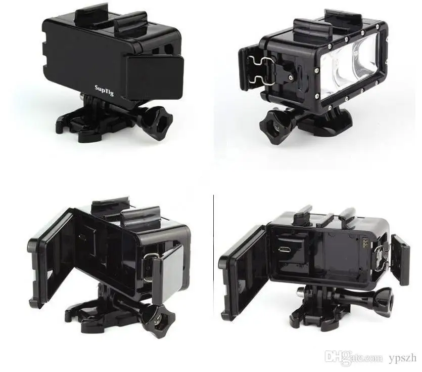New Gopro Light Underwater Diving Waterproof LED Flash Light Lamp Mount