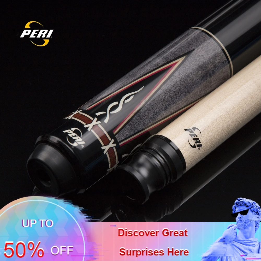 

PERI PCB-03 Handmade Carom Cue 12mm Tip Professional Carom Stick Billiards Cue 3 Cushion Cue 142cm Durable Billiard Kit China