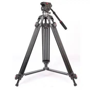 JIEYANG JY0508 JY-0508 JY0508B 8KG Professional Tripod camera tripod/Video Tripod/Dslr VIDEO Tripod Fluid Head Damping for video - Category 🛒 Consumer Electronics