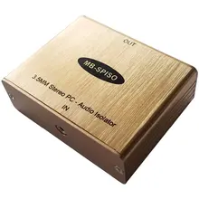 Заземление петли шумоизоляция для автомобиля аудио/домашняя стерео система 3,5 мм стерео аудио Hum Eliminator