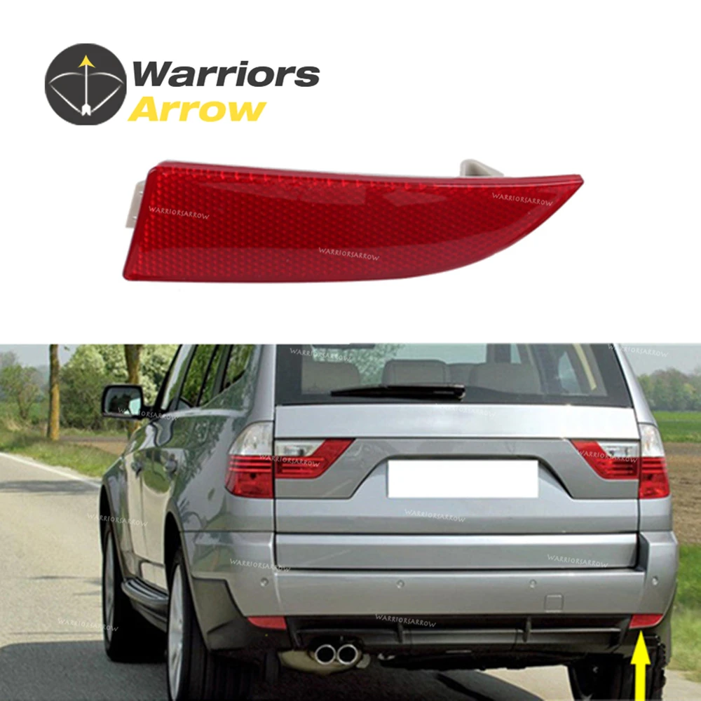 

63147162218 For BMW E83 X3 2007 2008 2009 2010 Rear Bumper Right Side Reflector Trim Cover Red 63 14 7 162 218