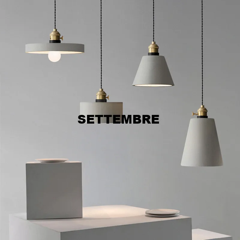 

Pendant Lighting For Home Cement Lamp Modern Pendant Lights Nordic Suspension Vintage Light Kitchen Industrial Retro