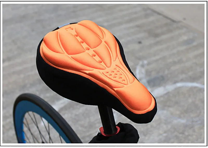 3D Велосипедное Сиденье, мягкое велосипедное седло, чехол на сиденье, удобная подушка на сиденье из пены, велосипедное седло для велосипеда, Аксессуары для велосипеда, новинка