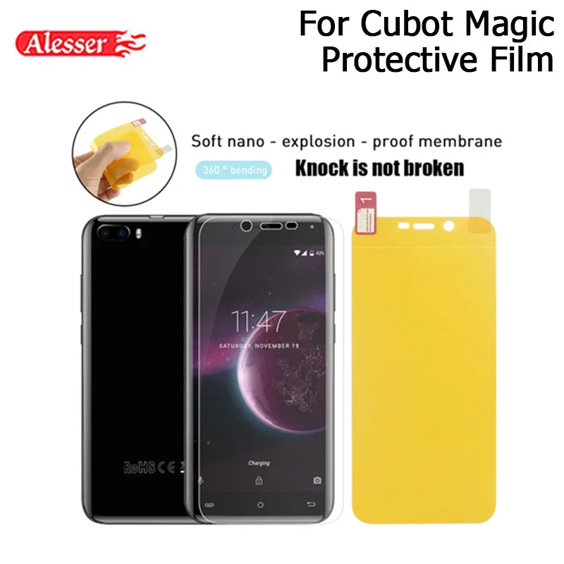 Alesse 2 шт. для Cubot Magic non glass Премиум Защитная пленка устойчивая к царапинам стальная