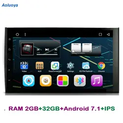 Aoluoya ips ram 2 ГБ + 32 ГБ Android 7,1 автомобильный dvd-плеер для Porsche Cayenne 2003-2007 2008 2010 2009 радио gps навигация Мультимедиа