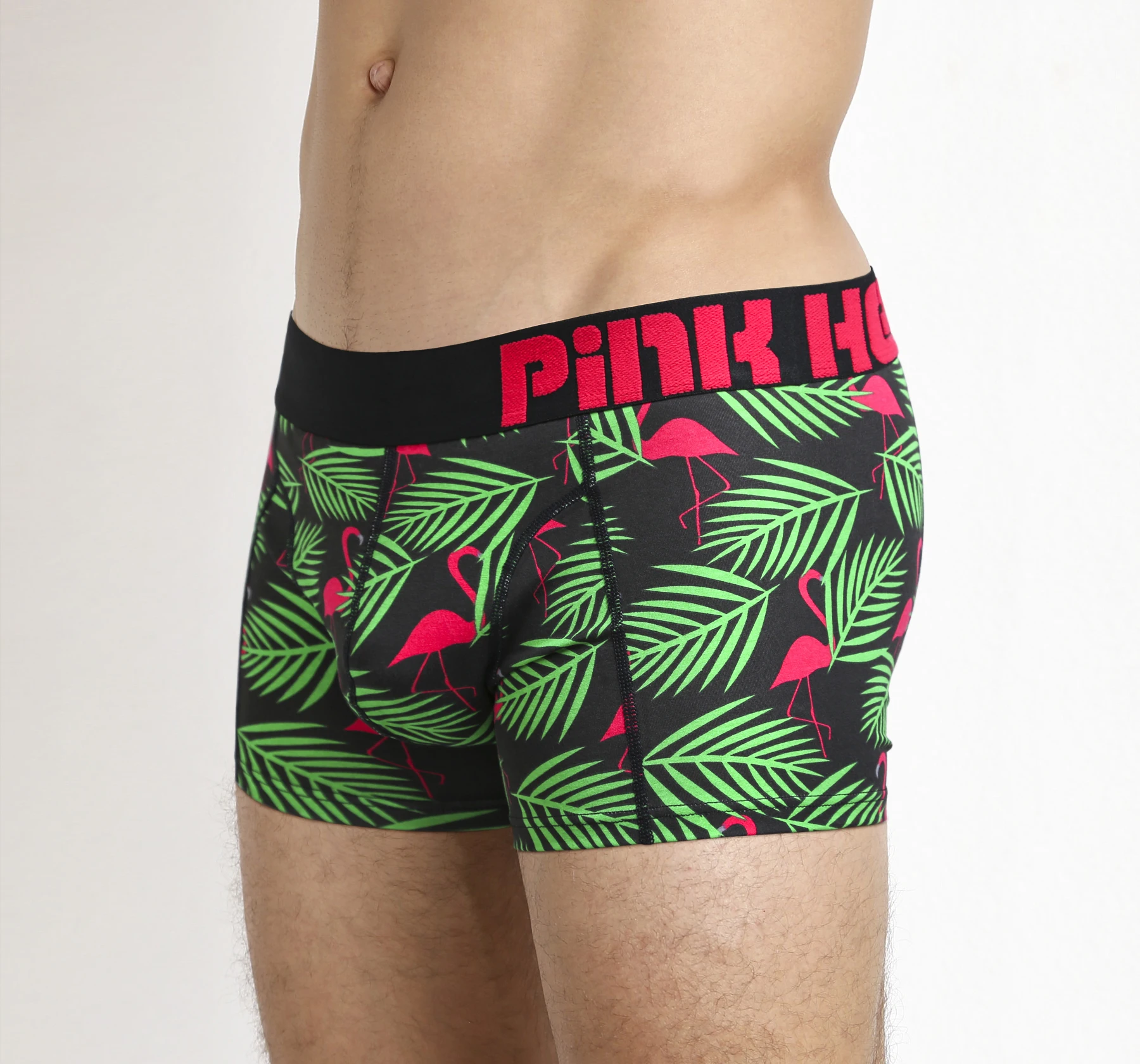 

Hot New Brand Men's Panties Breathable Panties Cotton Panties Convex Bag Sexy Panties Printed Mosaic Home Decoration Shorts