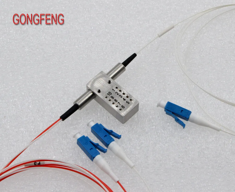 GONGFENG 1 шт. Новый 0 9 мм одиночный режим 1:2 обход оптического переключателя