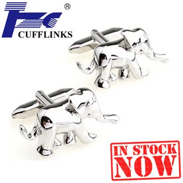 Elephant Cufflink Cuff Link 2 Pairs Free Shipping | Украшения и аксессуары
