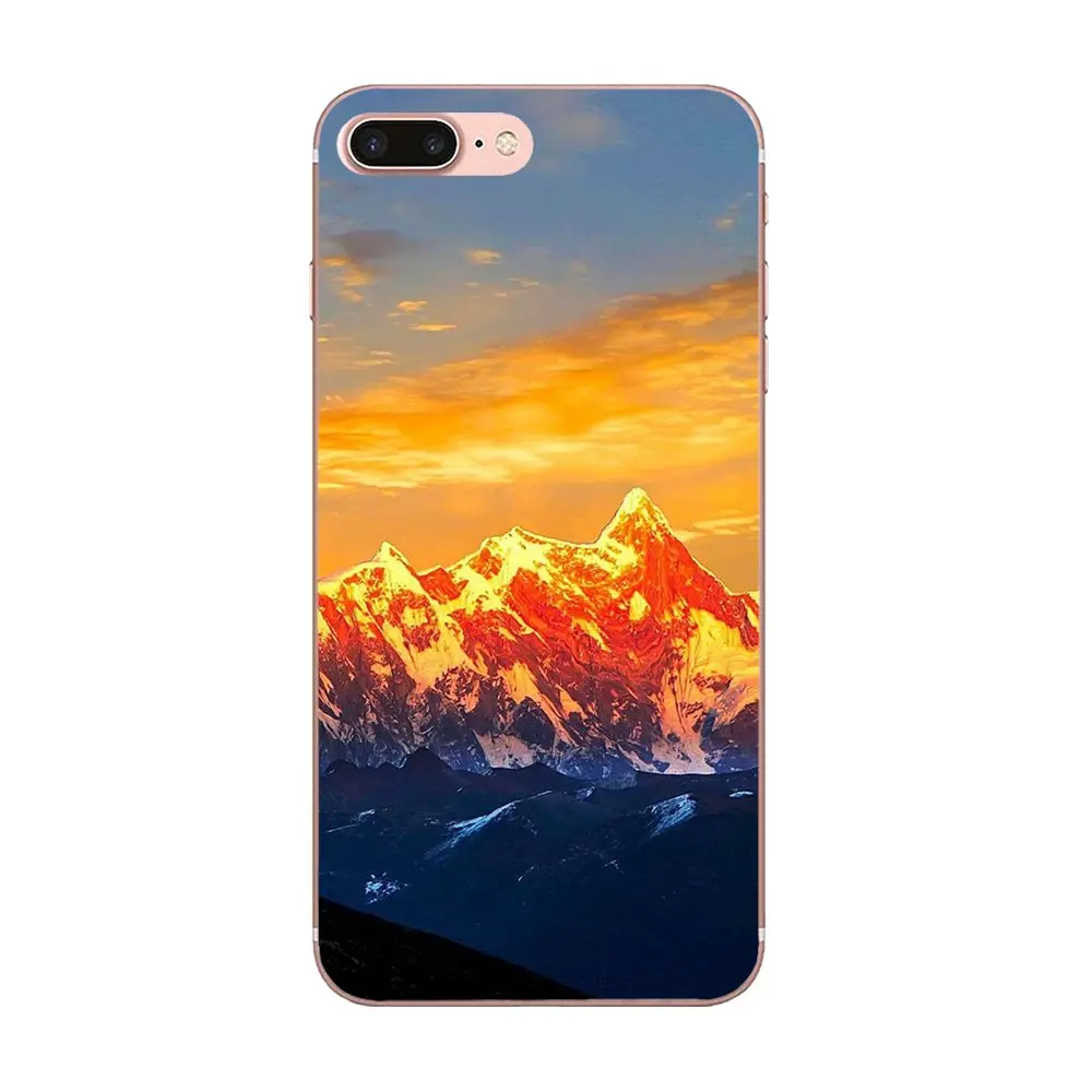 Чехол для мобильного телефона LG G4 G5 G6 K4 K7 K8 K10 2017 V10 V20 V30 Stylus Nexus 5 5X G2 G3 mini spirit Snowy Mountain