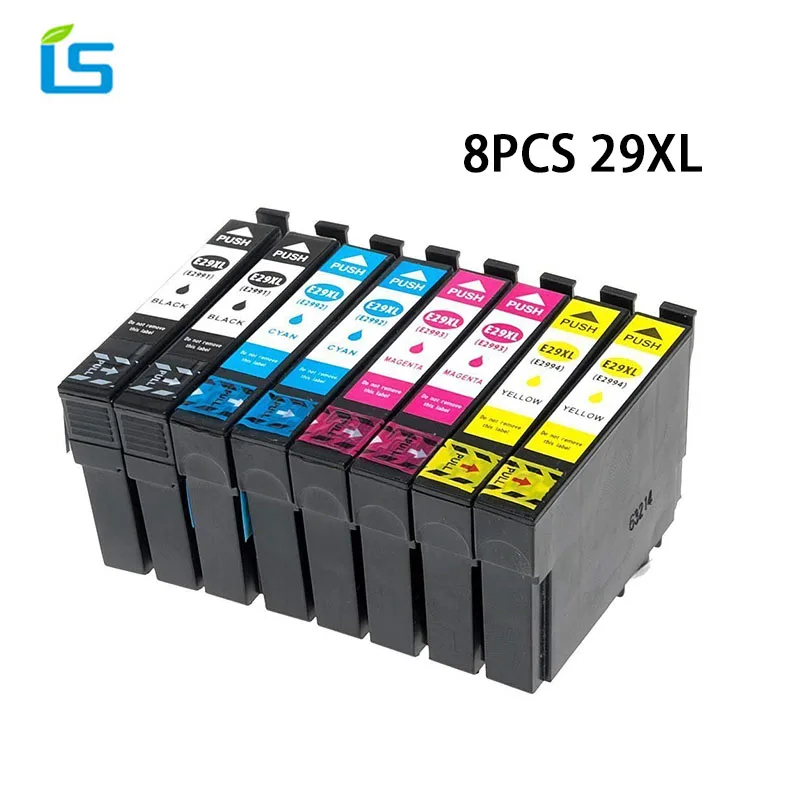 

8PCS/ 4PCS T2991 29XL Ink Cartridge Compatibel for Epson 29XL for Epson XP235 XP245 XP332 XP432 XP247 XP442 XP342 XP345 Printer