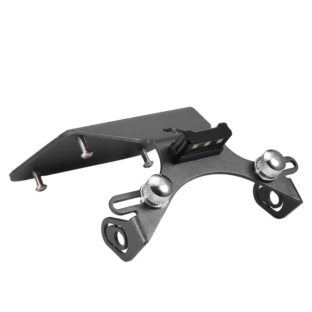 Motorcycle License Plate Holder with LED Light High quality aluminum