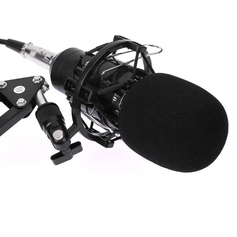 BM-800 конденсаторный микрофон музыкальная Запись микрофон для ПК