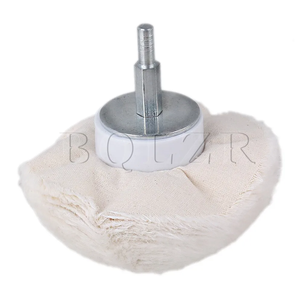 BQLZR 90mm Dia Mushroom Buffing Buffer Polish Wheel for Electric Drill