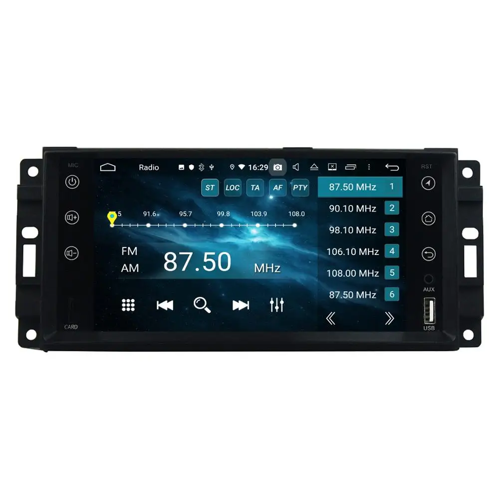 DSP PX6 Android 10 4 Гб + 64 автомобильное радио DVD плеер GPS для Chrysler Sebring 300C Jeep Grand Cherokee Compass