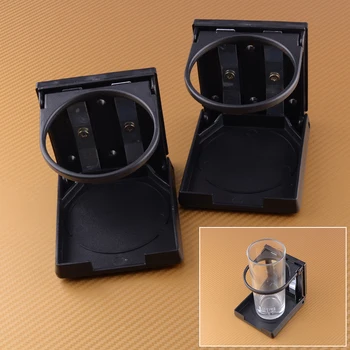 

DWCX 2pcs Universal Cup Holder Foldable Cans Drink Storage Box for Car Truck Motorhome Canister Bottle