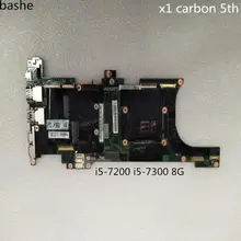 Nm-b141 для lenovo Thinkpad X1 Карбон 5th ноутбук материнская плата i5-7200 i5-7300 8G FRU: 01AY057 01AY074 тест