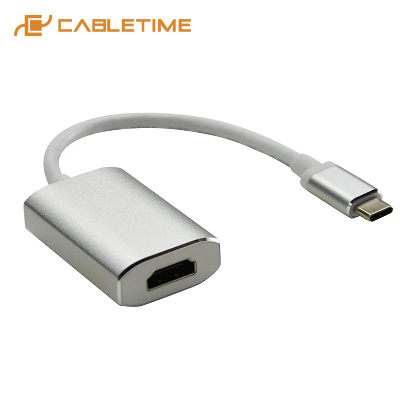 Cabletime USB Type C VGA Adapter Type C Cable to VGA Converter USB C 3.1 Adapter For Chromebook Macbook Pixel Dell Lumia N127 Cabletime USB Type C VGA Adapter Type C Cable to VGA Converter USB C 3.1 Adapter For Chromebook Macbook Pixel Dell Lumia N127