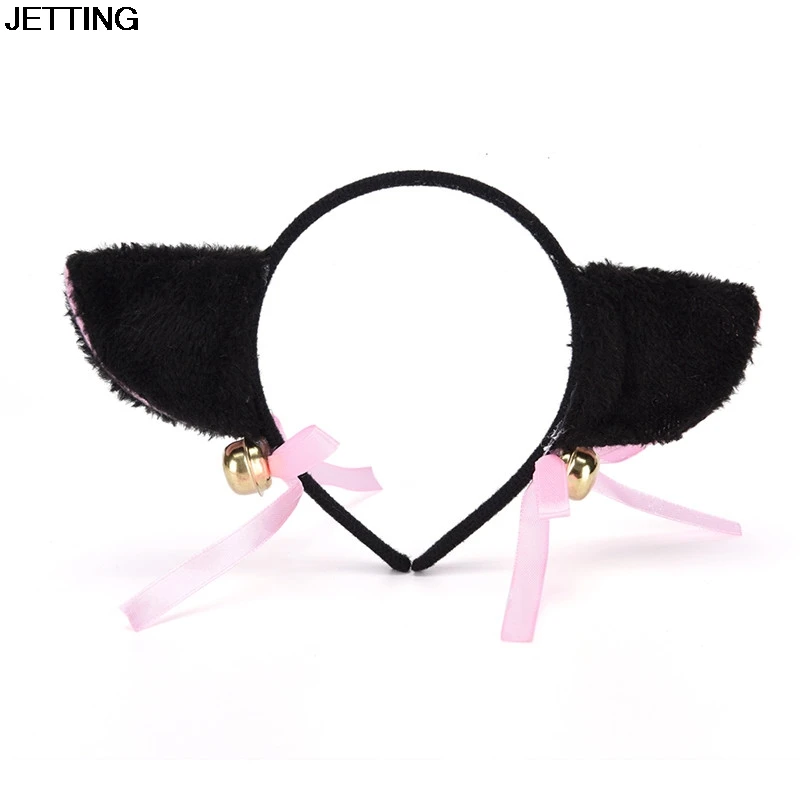 1pcs Lace Rabbit Bunny Ears Veil Black Eye Mask Party Head Wear Party Masks For Girl Women black hair clips