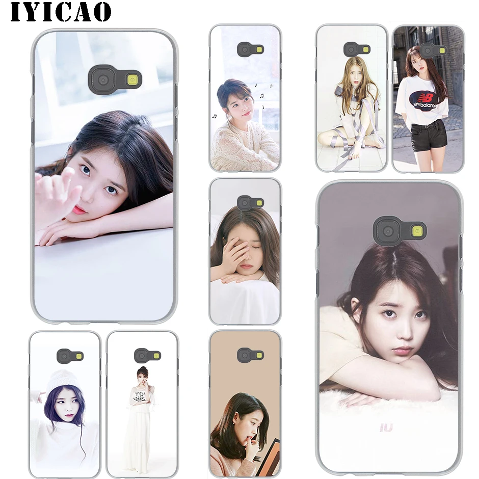 IYICAO IU singer жесткий чехол для Samsung Galaxy J6 J5 J1 J2 J3 J7 2017 2016 2015 Prime US EU версия | Мобильные