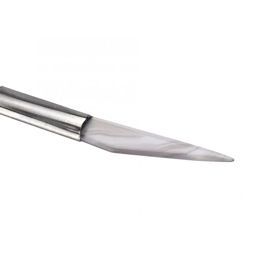 Профессиональный нож/меч с наконечником агата полировальный нож s с деревянной ручкой Полировка ювелирных изделий инструмент для ювелирных изделий