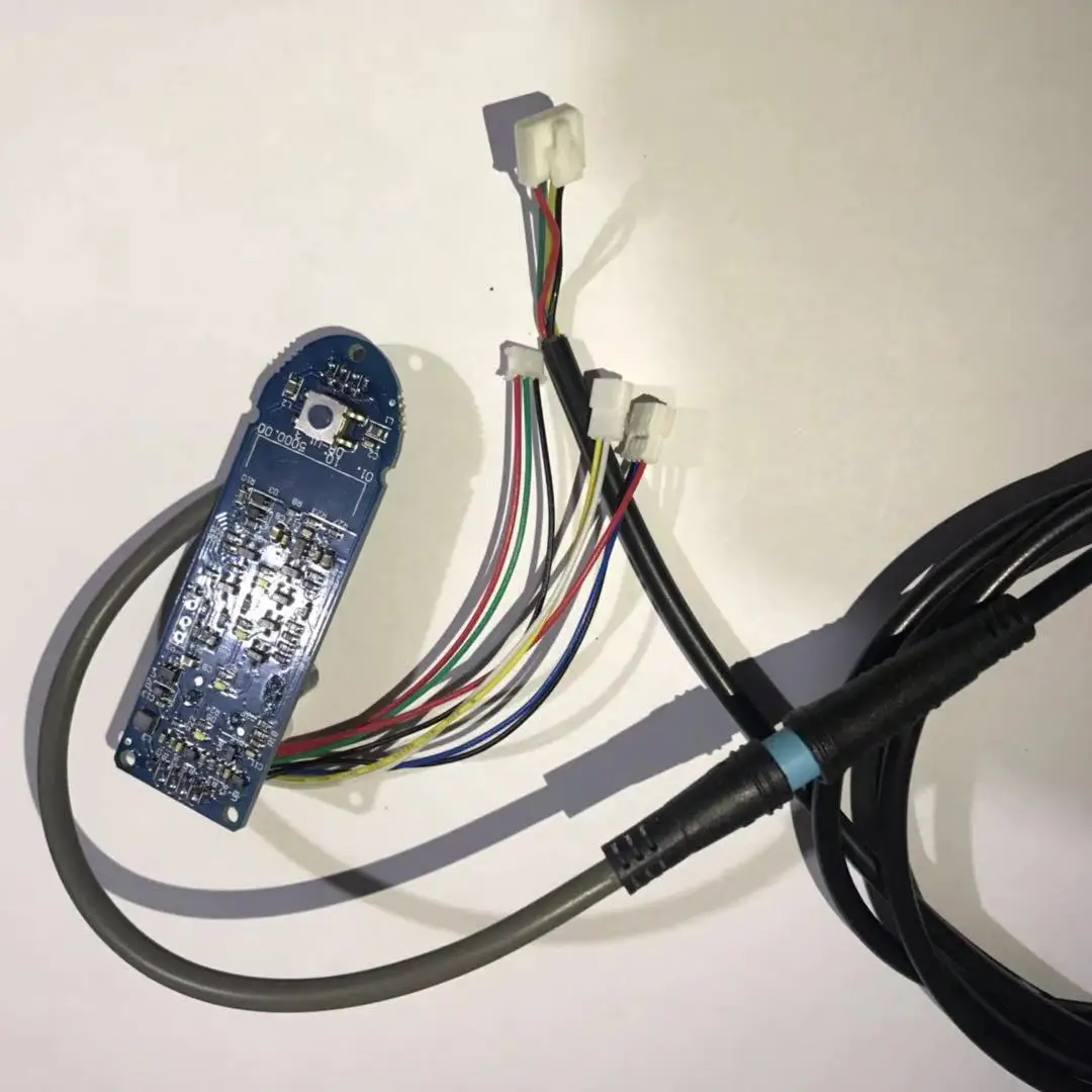 

XIAOMI MIJIA M365 Electric folding scooter instrument line main board switch line glue plug parts And charging interface