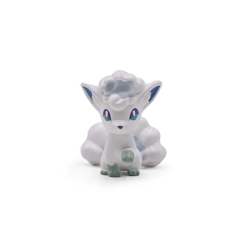 Аниме 3-5 см мини Ninetales Greninja мультфильм ПВХ Фигурки игрушки Детская Коллекция Модель игрушки подарок - Цвет: L