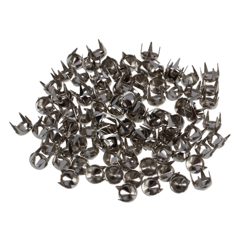 

100 pcs Pyramids Rivets Gothic Punk Rivets Silver
