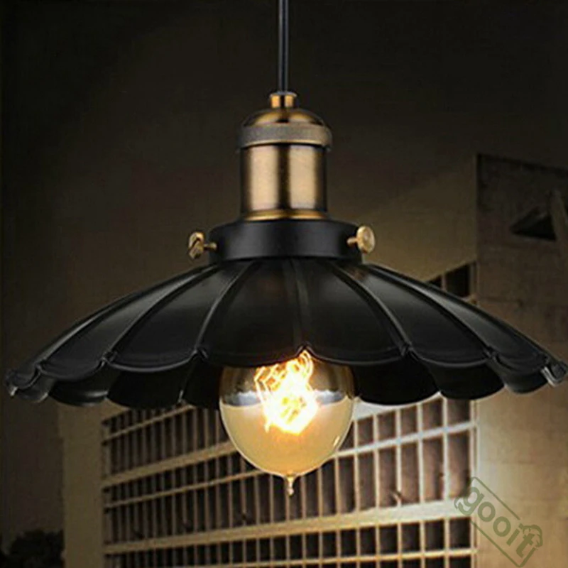 

E27 40W Single Head Balcony Lamp Retro Industrial Droplight Edison lights chimney pendant lamp for dinning room 110-240V