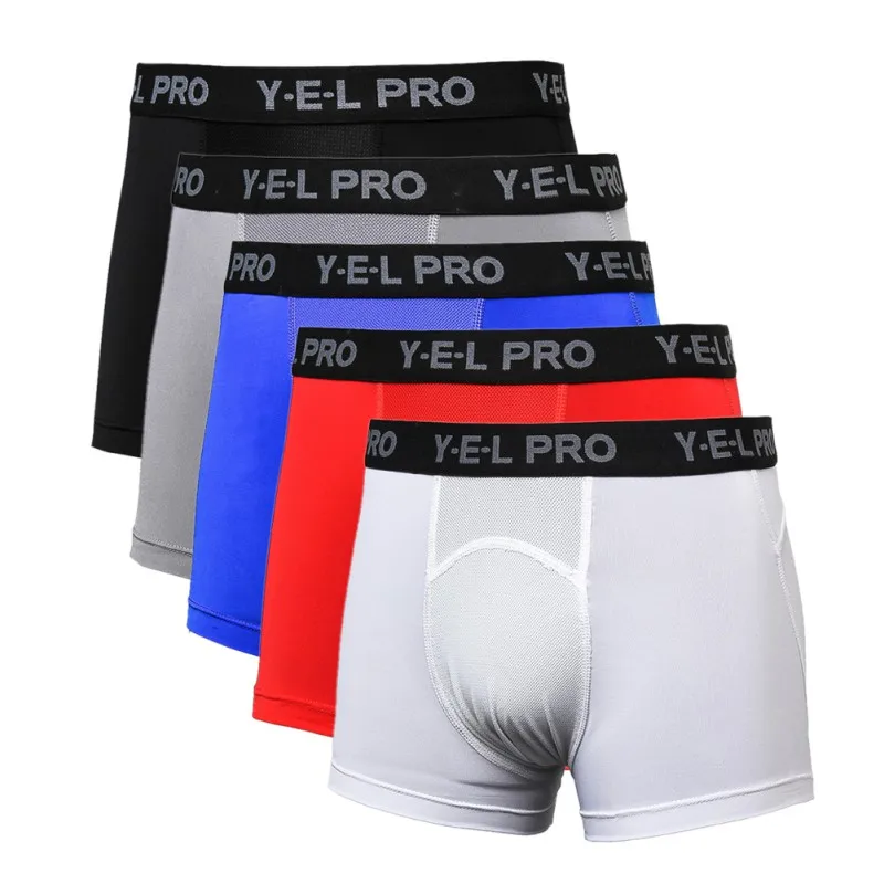 

2018 New Sexy Summer Comfort Multicolor Boxers Breathable Compression Quick Dry Men's Boxers Underwear