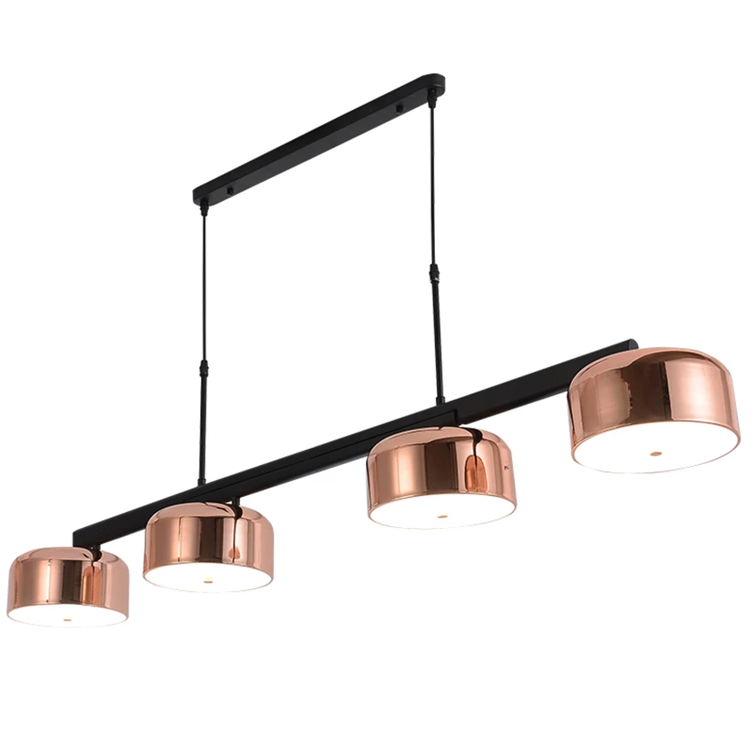 

Nordic Restaurant Led Chandelier Bar Dining Room Minimalist Kitchen Pendant Lamps Revolving Hanging Hanglamps Lighting Fixtures