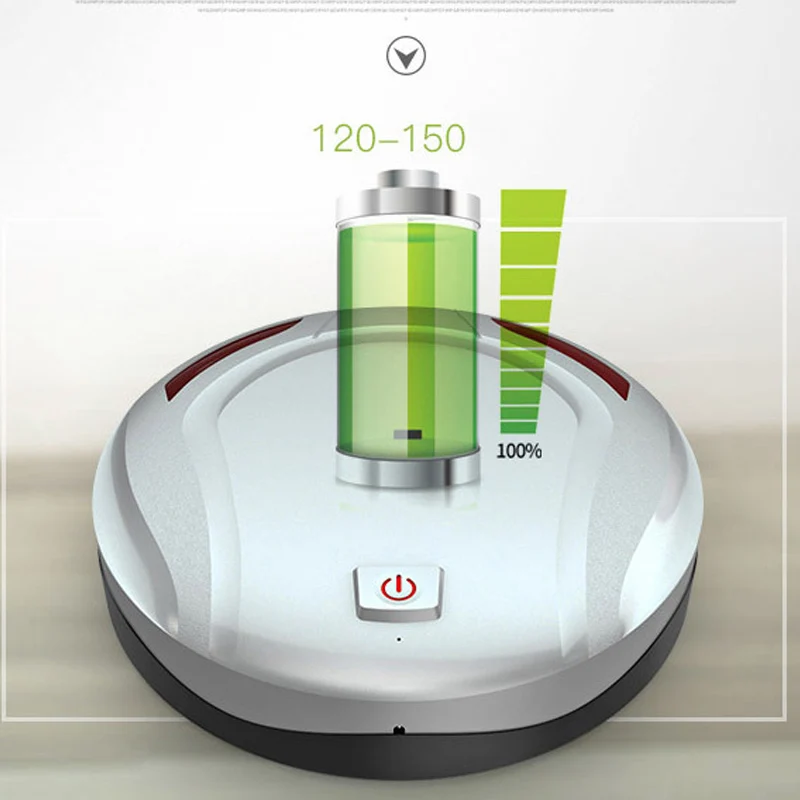 

Hot Smart Vacuum Cleaner Robot Ultra-slient Automatic Wipping Floor Cleaner for Carpet PLD