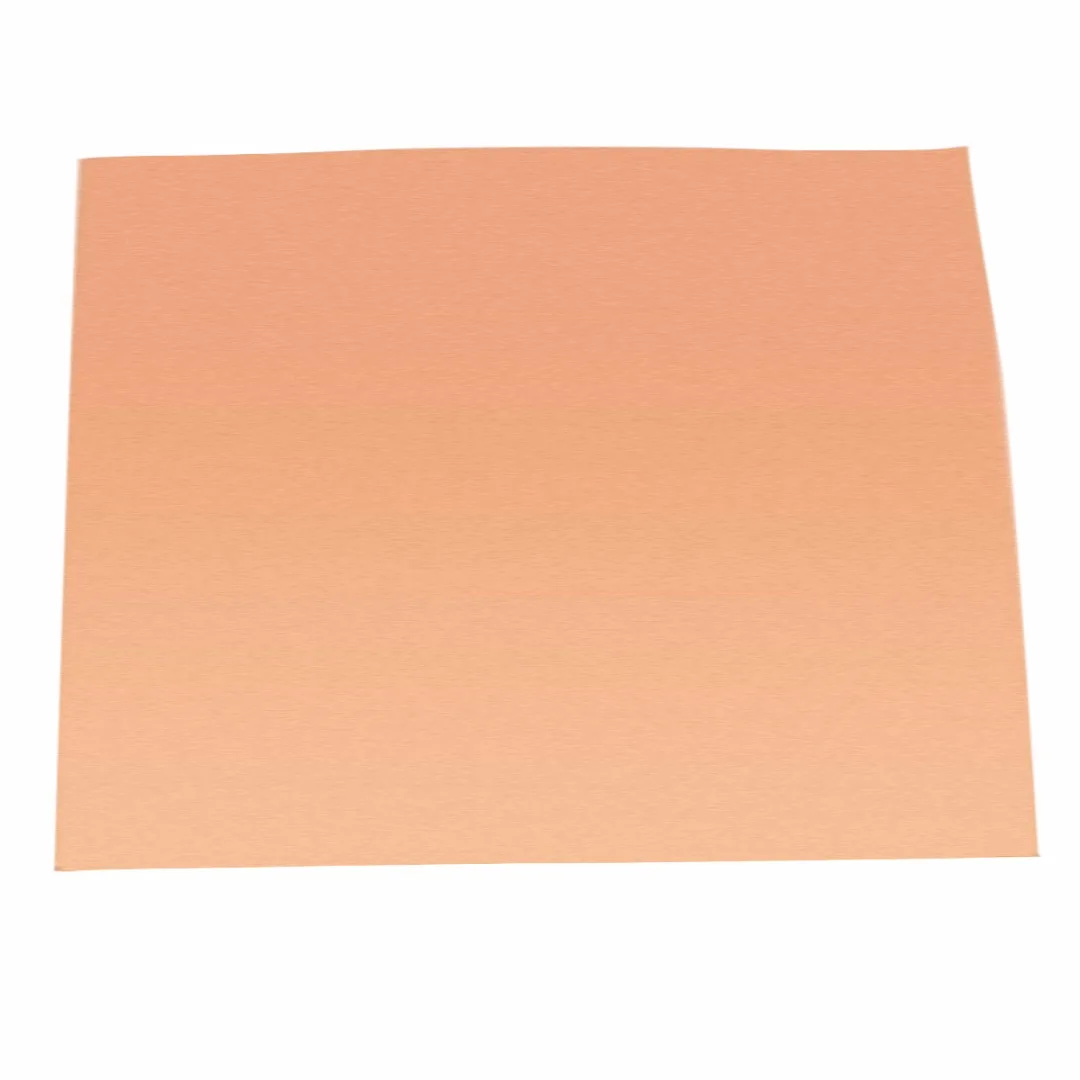 

99.9% Pure Copper Cu Sheet High Purity Copper Sheet Thin Metal Foil Roll 0.1x100x100mm with Corrosion Resistance