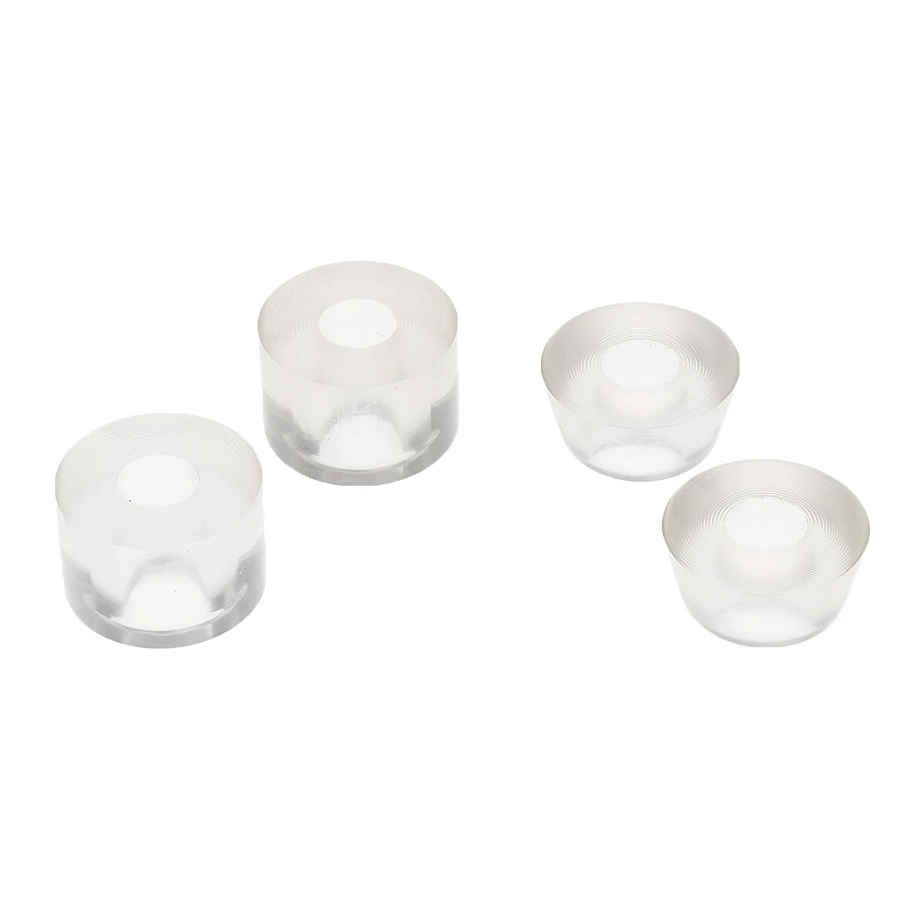 2 Pairs Replacement Bushings 90A Longboard Skateboard Truck Kit for 2 Trucks