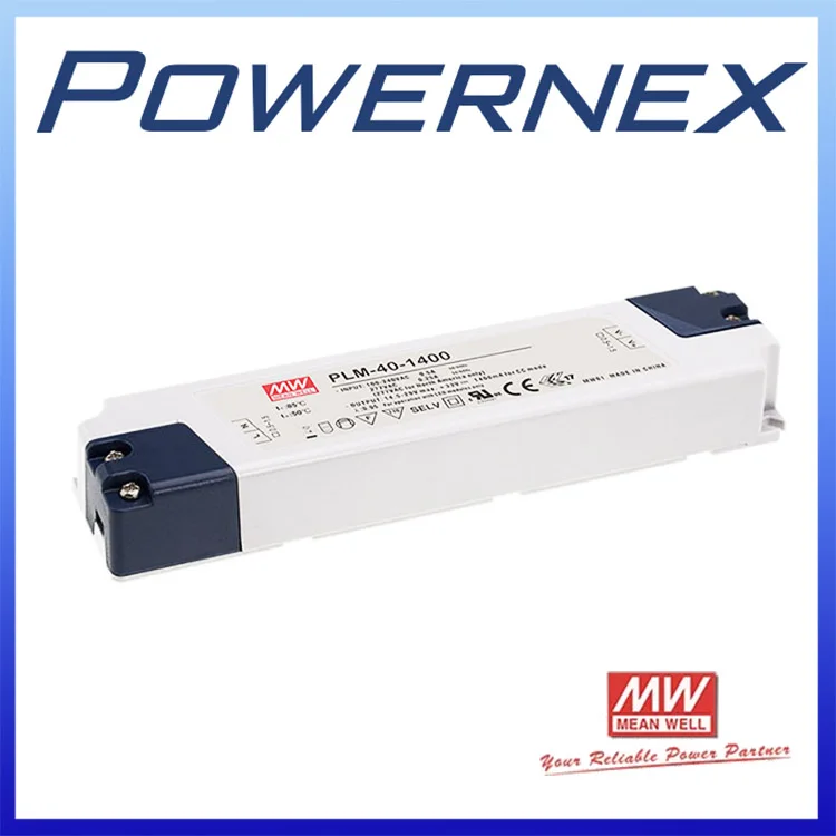 

[PowerNex] MEAN WELL PLM-40-1750 meanwell PLM-40 Single Output LED Switching Power Supply